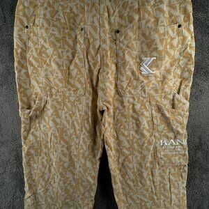 NWOT Karl Kani Corduroy Jeans Men Baggy Loose 90s Hip Hop Y2K XL Carpenter 37x33